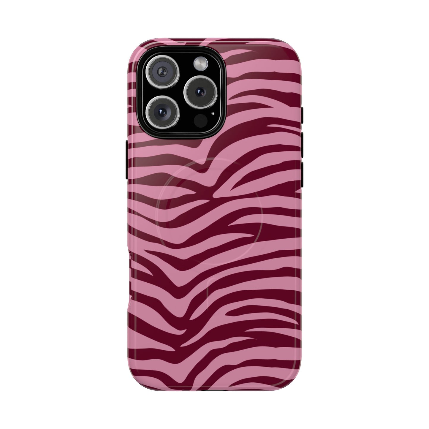 Luxury Pink & Burgundy Magnetic Phone Case
