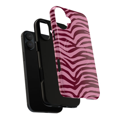 Luxury Pink & Burgundy Magnetic Phone Case