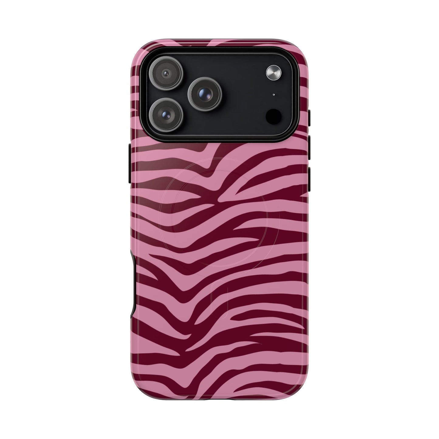 Luxury Pink & Burgundy Magnetic Phone Case