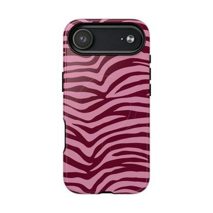 Luxury Pink & Burgundy Magnetic Phone Case