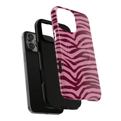 Luxury Pink & Burgundy Magnetic Phone Case