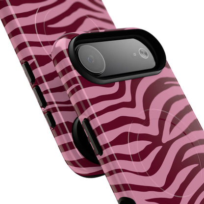 Luxury Pink & Burgundy Magnetic Phone Case